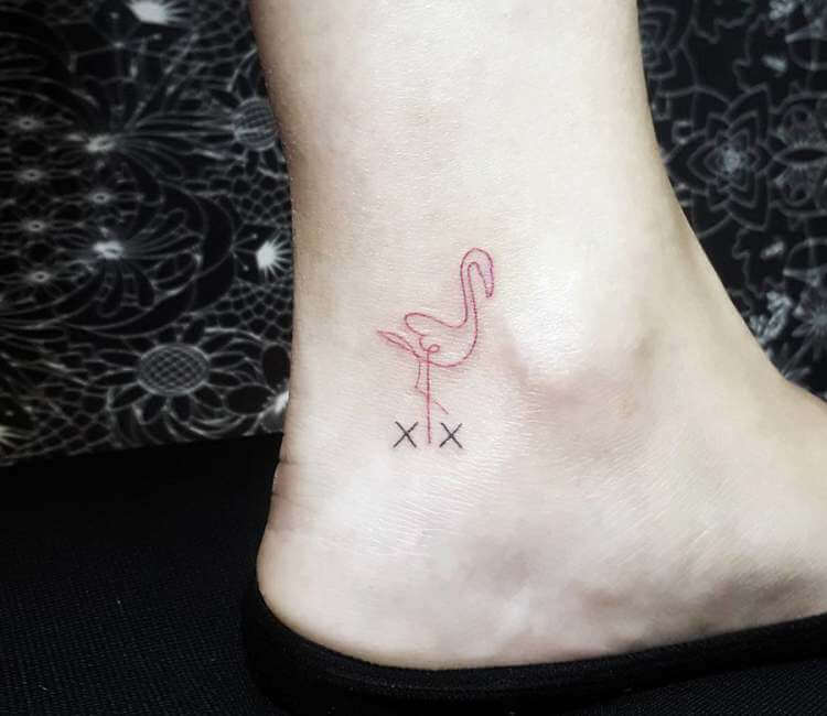 Flamingo Tattoo Designs - Bright, Bold and Beautiful! (21 Ideas) | Inkbox™