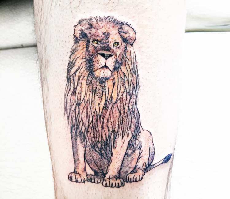 63 Roaring Lion Sleeve Tattoo Designs for Men [2024 Guide]