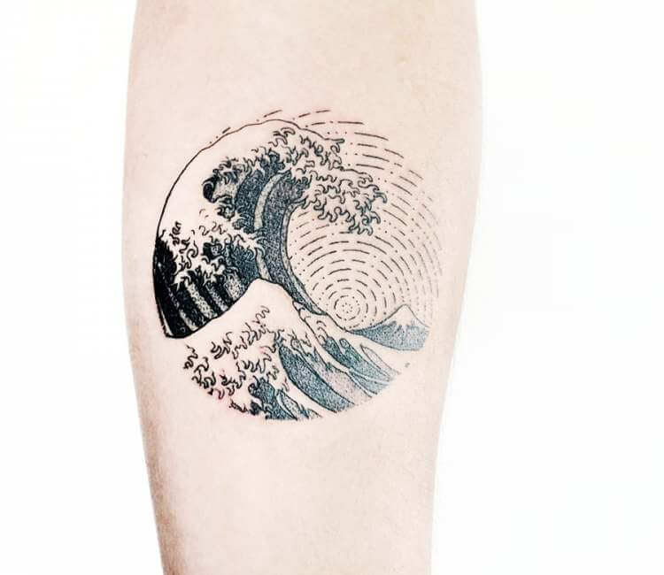 Buy Great Wave Temporary Tattoo, Fake Tattoo, Festival Tattoo, Waterproof  Tattoo, Tattoo Lovers Gift, Removable Tattoo, Tattoo Artist Gift Online in  India - Etsy