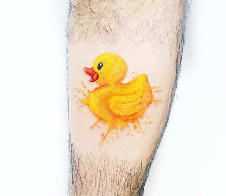 21 Amazing Rubber Duck Tattoos
