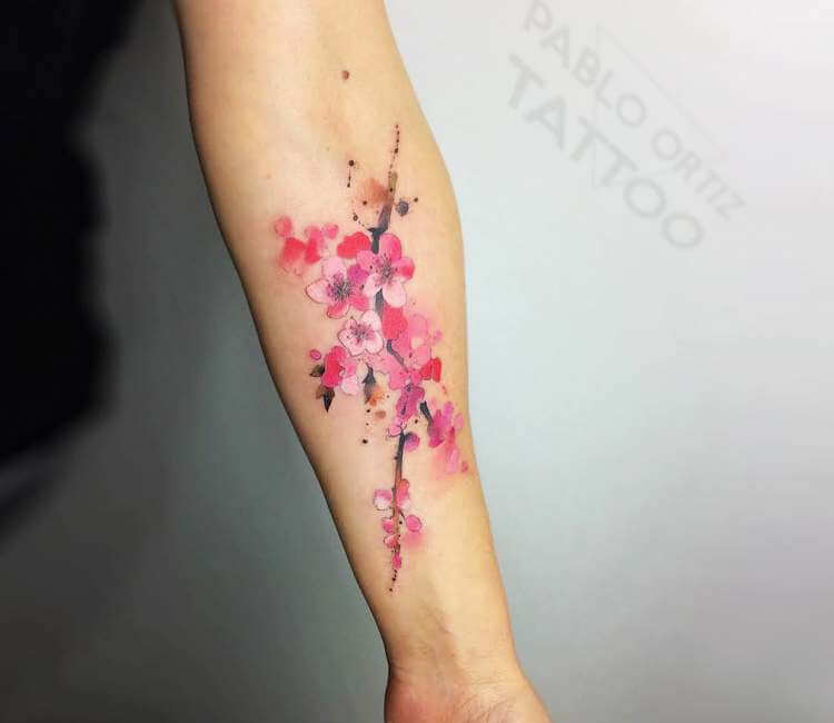 20 top Cherry Blossom Tattoo ideas in 2024