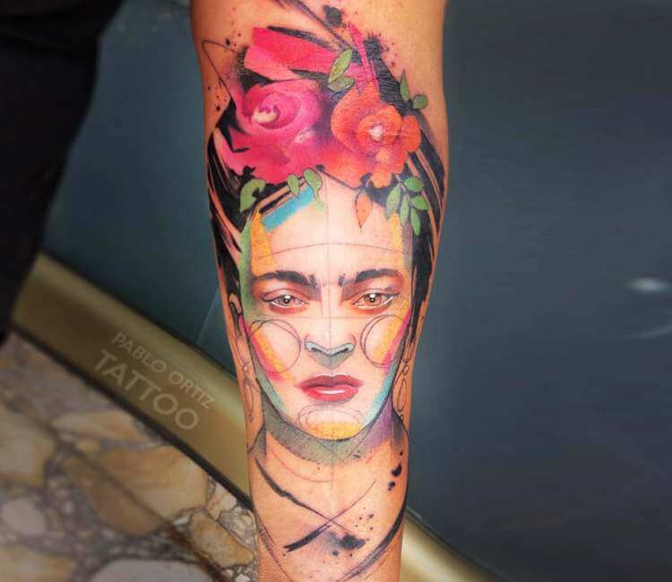 Frida Kahlo Tattoo By Pablo Ortiz Tattoo Photo 21784 0256