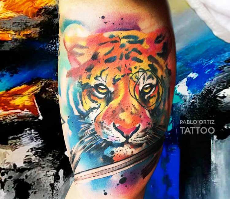 Tiger tattoo by Pablo Ortiz Tattoo | Post 21776