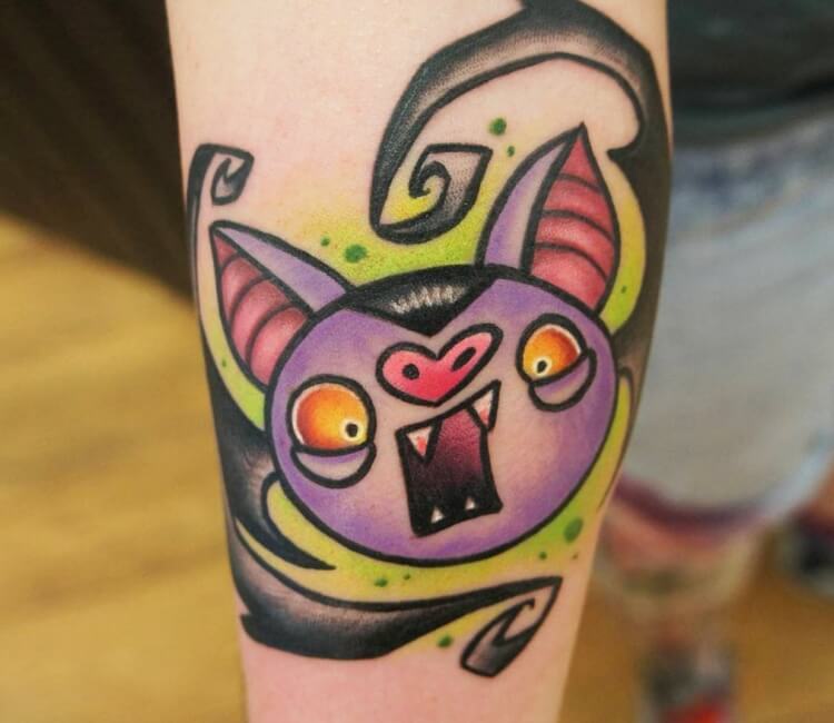 Vampire bat tattoo by Paul Johnson | Post 27240
