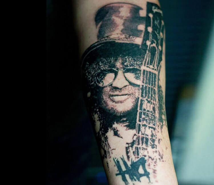 Slash Tattoo Left Arm by tedshred19 on DeviantArt