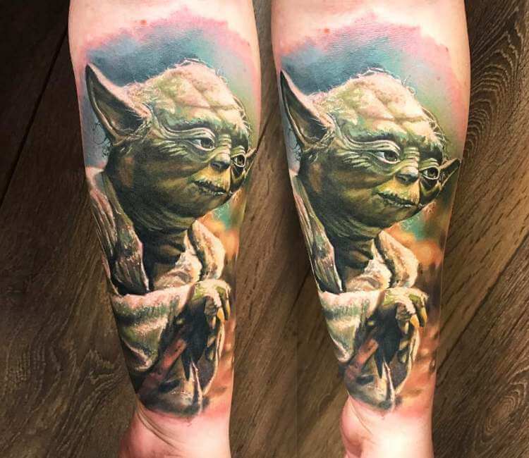 Latest Yoda Tattoos