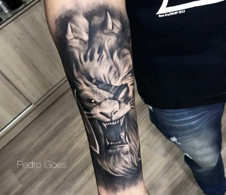 Atomic Tattoo And Piercing  A bad ass Rengar League Of Legends Tattoo by