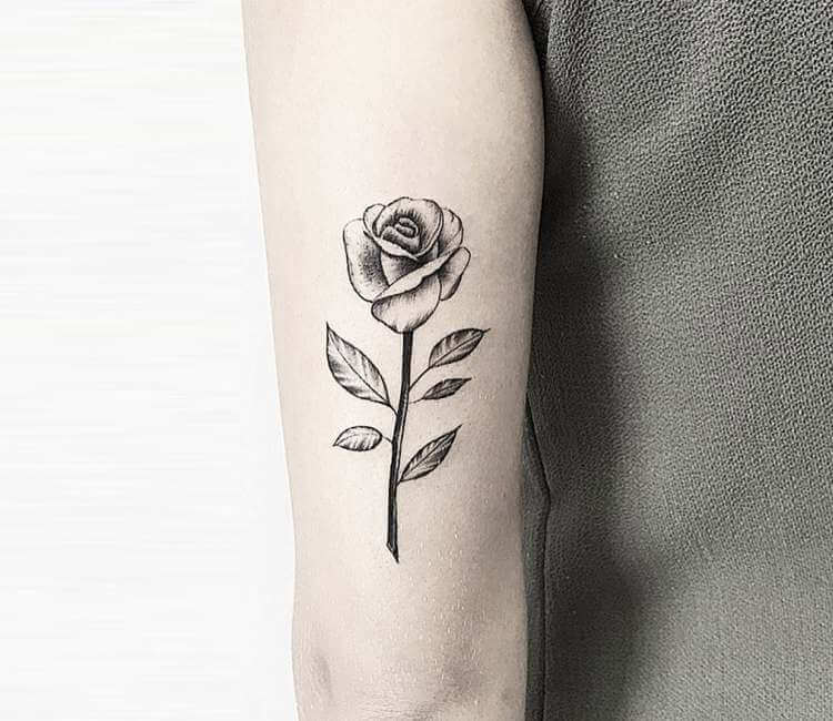 Rose tattoo by Pedro Goes | Post 24371