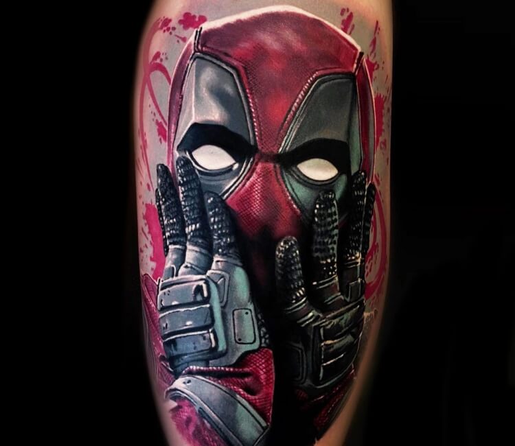 Deadpool tattoo by Peter Hlavacka | Post 27563