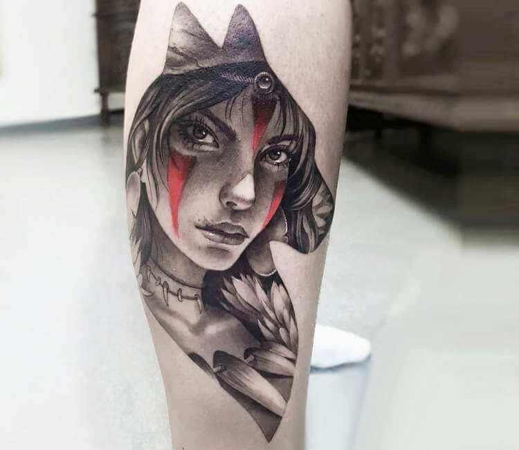 Princess Mononoke tattoo by Pol Tattoo | Post 25788