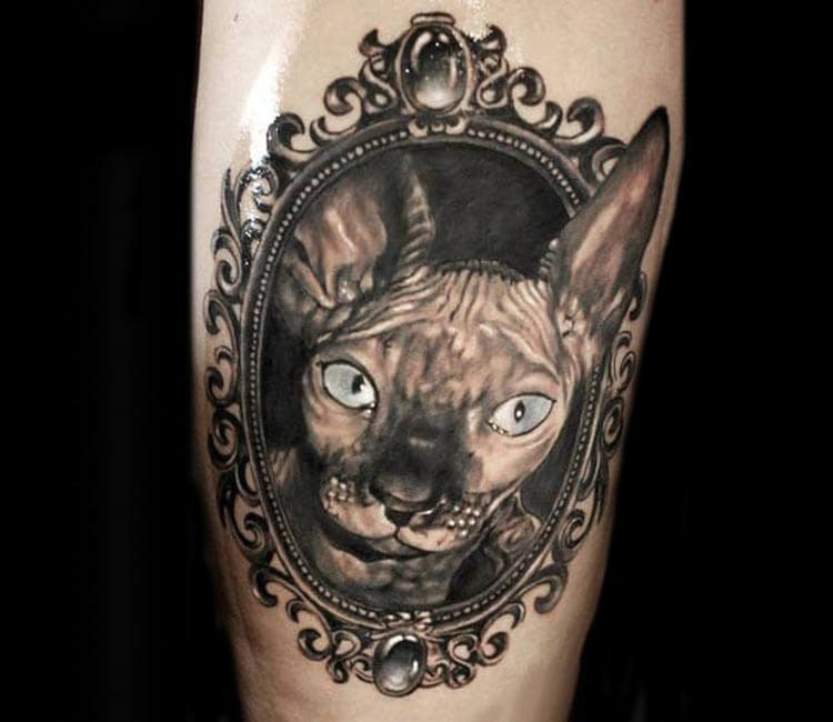 FrankyY  Tattooist on Instagram Cherry blossom sunrise crane frame  tattoo  Done at newtattoostudio         tattoos tatt tatto  tat tattooing