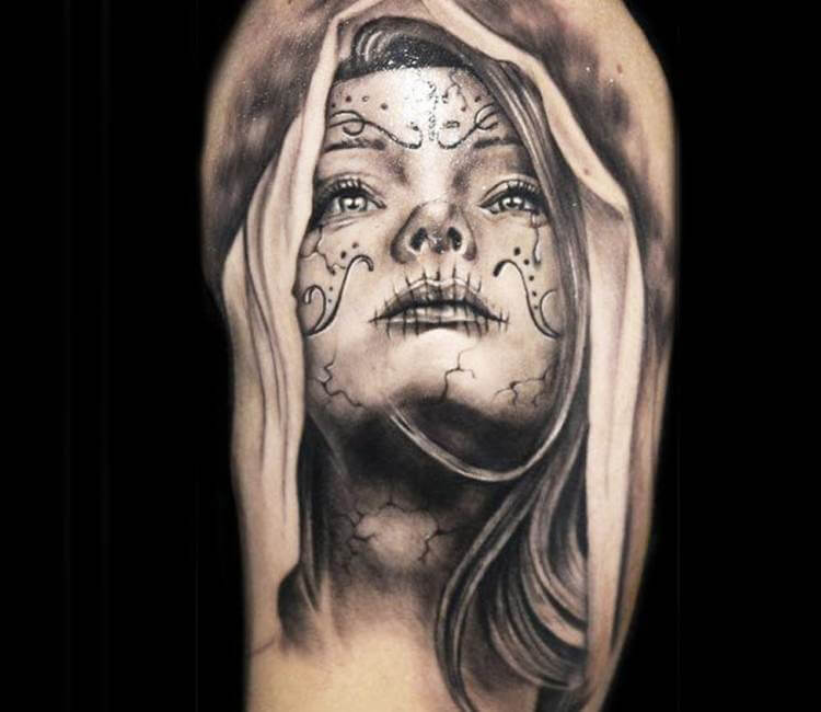 Muerte Tattoo By Proki Tattoo Post 10884