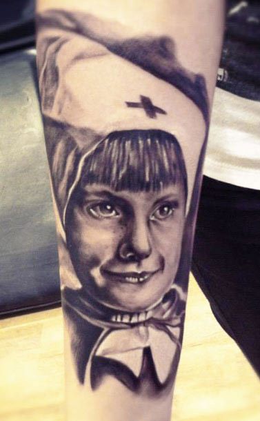 Face tattoo by Radu Rusu Tattoo | Post 9003