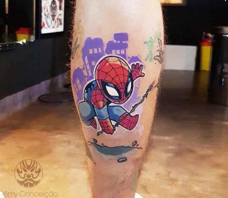 Spider-man tattoo by Remy Conceicao | Post 25661