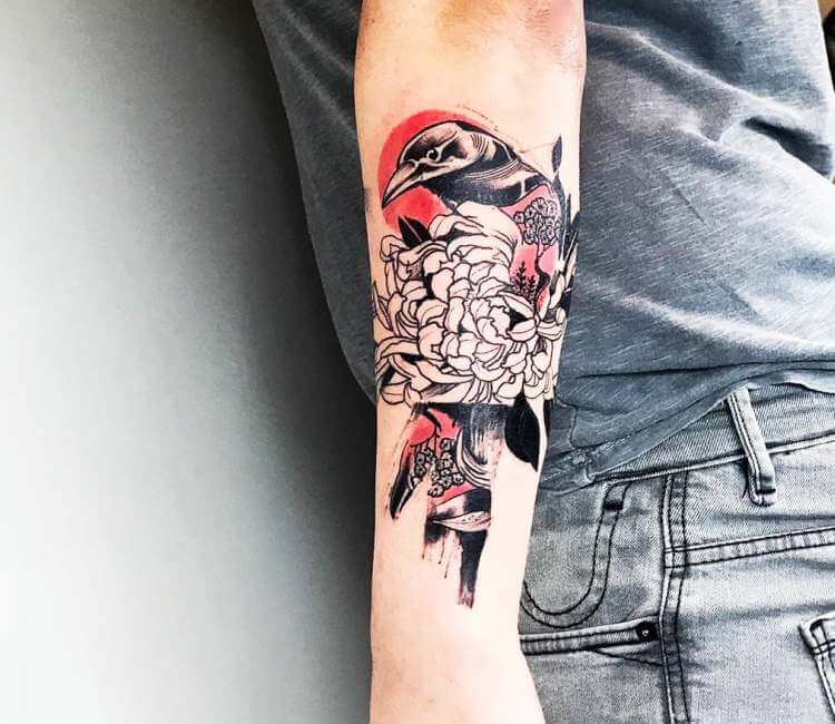 Dark Crow Tattoo  TATTOOGOTO