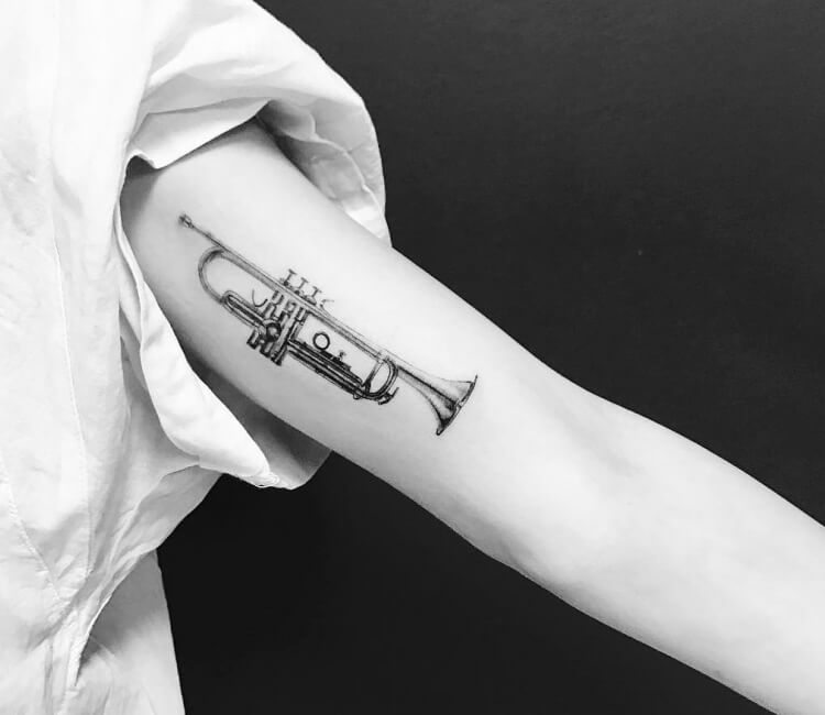 For the love of music: tattoo #4 by o0Psy0o on DeviantArt