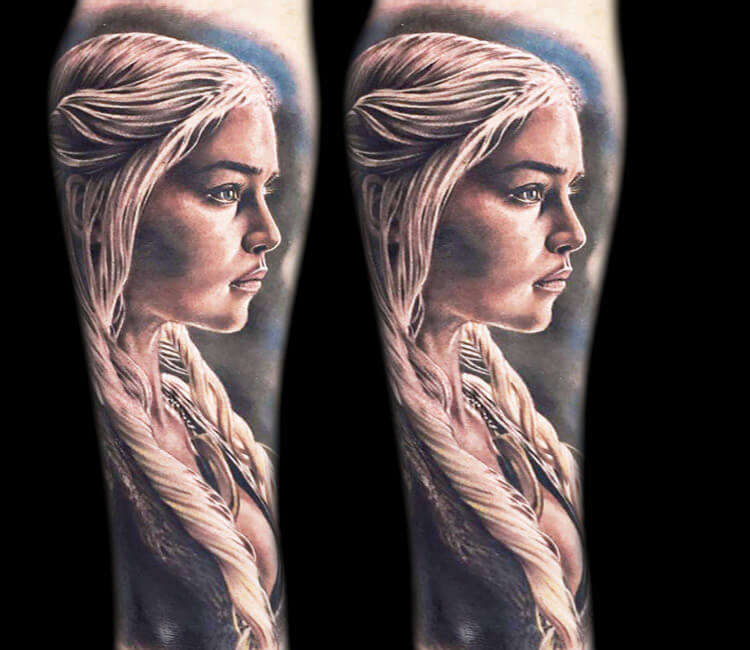 Sintético 167 Tatuagem Daenerys Targaryen Bargloria