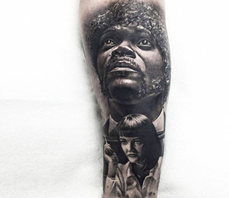 Pulp Fiction overdose scene tattoo by Edit Paints Tattoo - Tattoogrid.net
