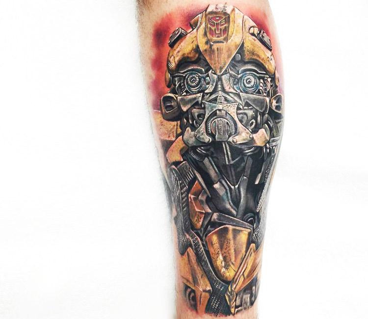 Bumblebee  Transformers tattoo  Transformer tattoo Tattoos Gaming tattoo