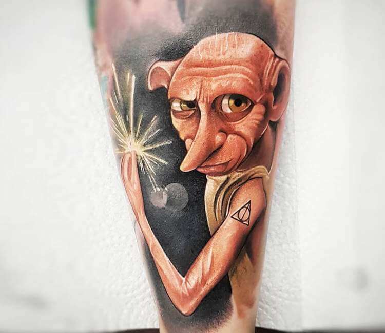 Dobby tattoo by Rodrigo Ribeiro
