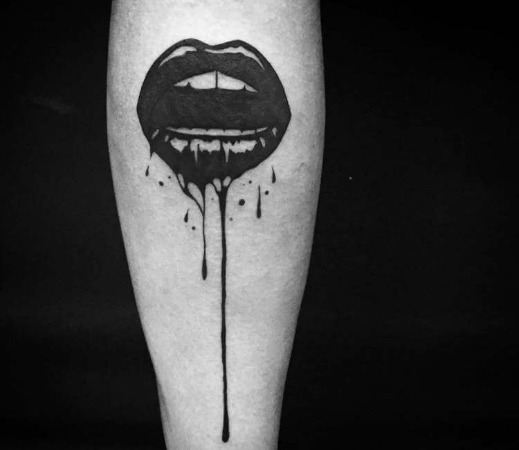 Black Lips tattoo by Roy Tsour | Post 23269