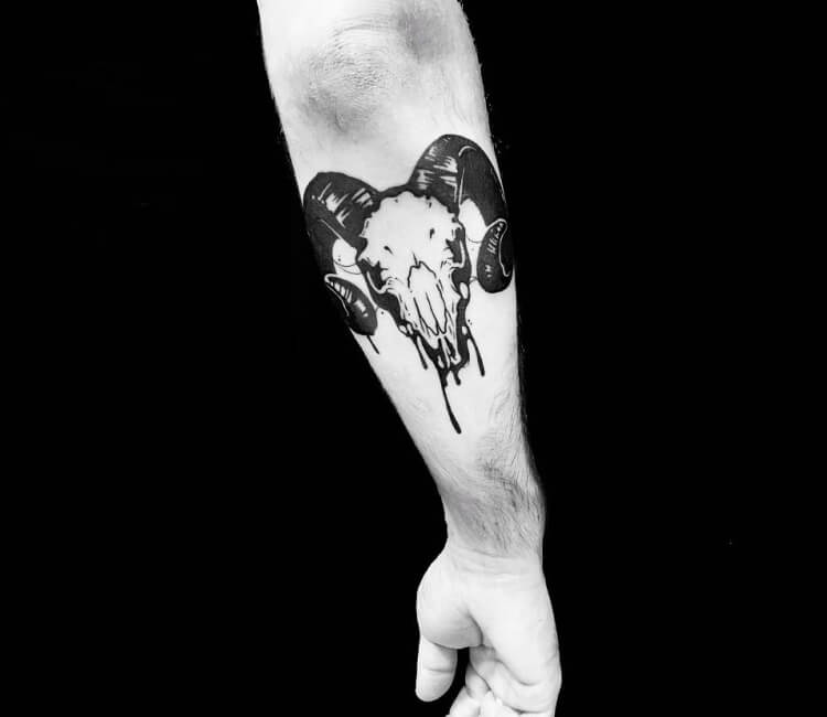 Black Sheep tattoo by Roy Tsour