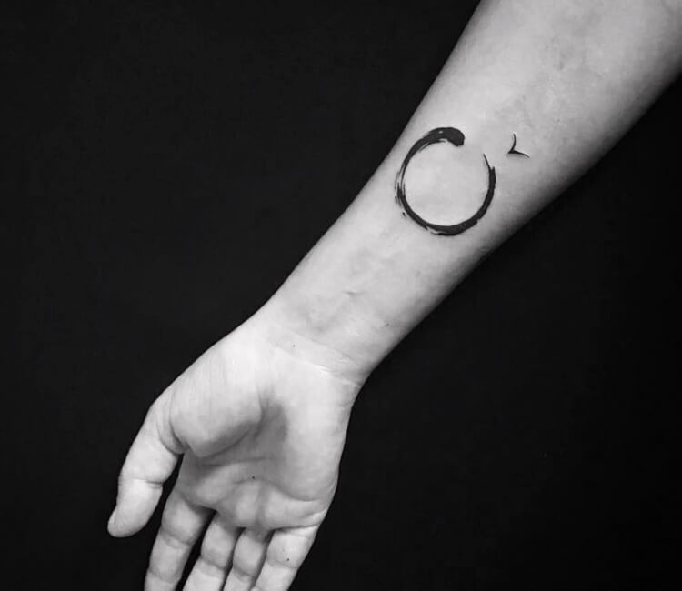 Enso tattoo by Roy Tsour