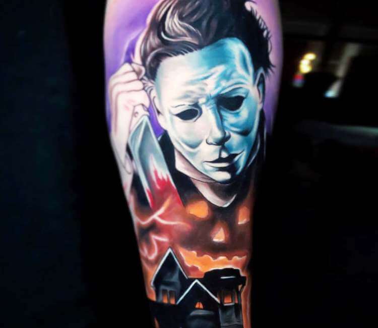 Top 63 Michael Myers Tattoo Ideas  2021 Inspiration  Michael myers  tattoo Michael myers Horror tattoo