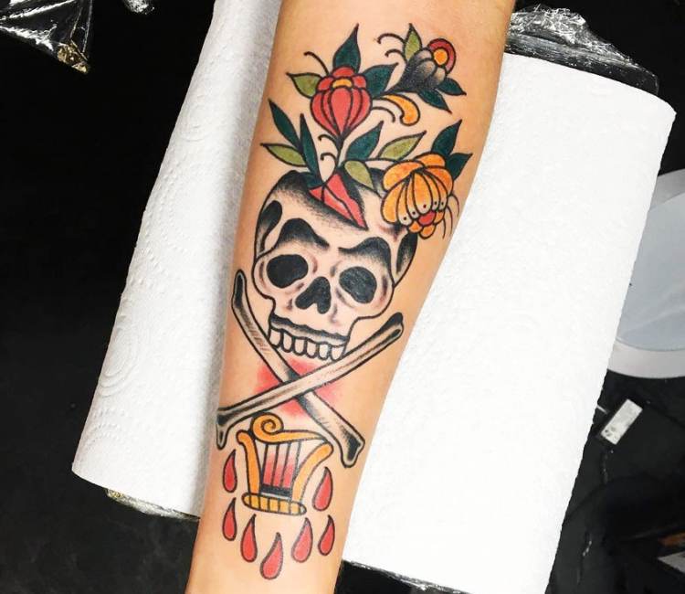 Japanese Skull Tattoos Meanings Tattoo Designs  More