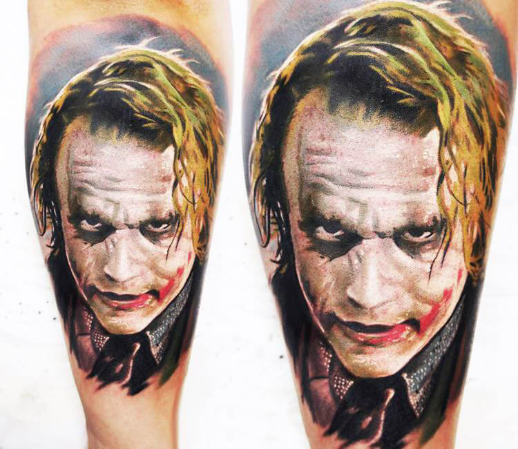 Joker Tattoo By Sanek Tattoo Post