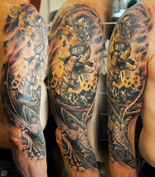 Fight tattoo by Semyon Seredin Post 6511