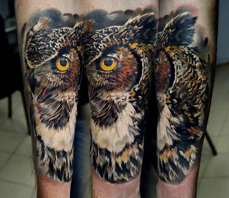 owl tattoo | Under the Needle
