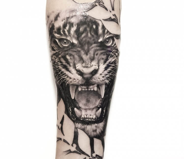 Tiger tattoo by Sergey Hoff | Post 27739