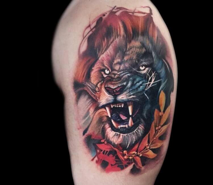 Lion tags tattoo ideas | World Tattoo Gallery | Page 2