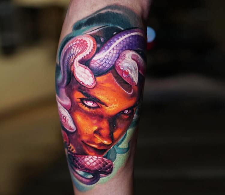 Medusa head tattoo by Chris Showstoppr  Post 28528