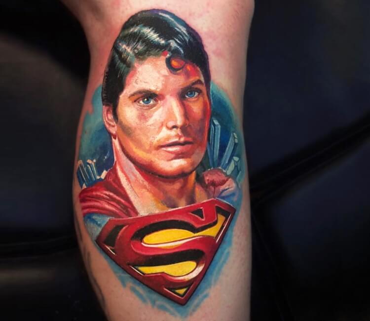 Superman Tattoo Design - Impoved by VisualSymphonyStudio on DeviantArt