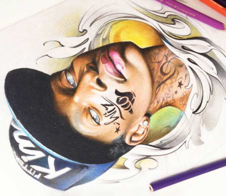 Wiz Khalifa drawing by Sergey Shanko | Post 25115