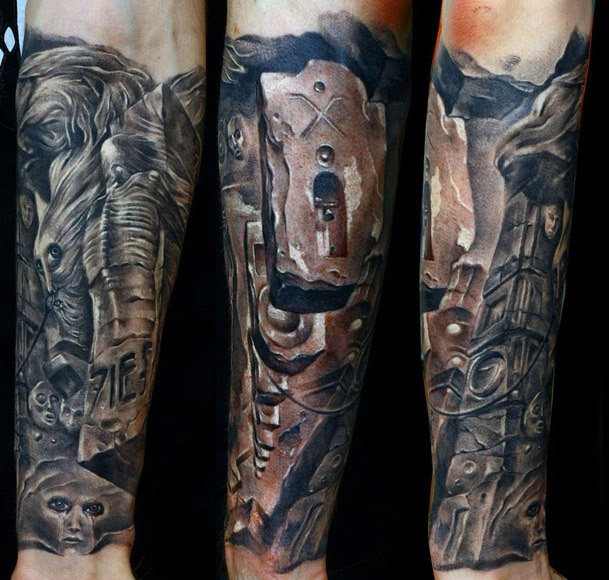 Statuary Tattoo By Sergey Gas Post 7932 