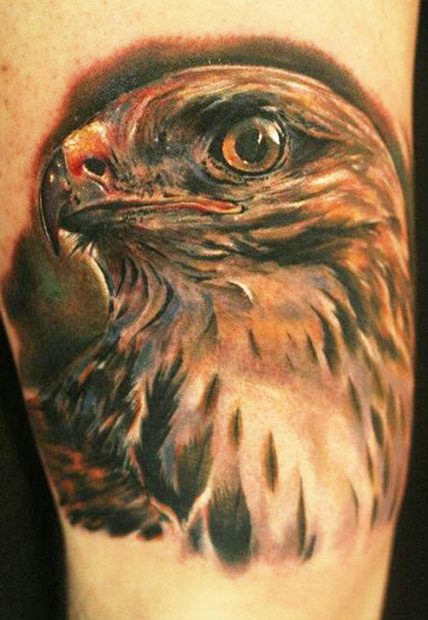 Eagle Tattoo on Neck #shorts - YouTube