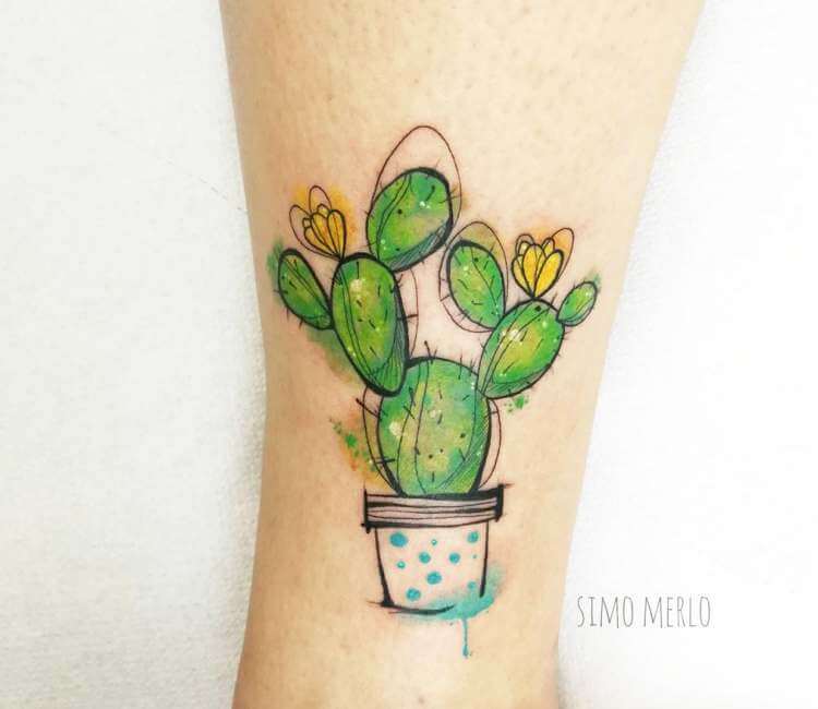 400 Realistic Cactus Tattoos Designs 2023 Cool  Cute Cactii Flowering  Ideas  TattoosBoyGirl