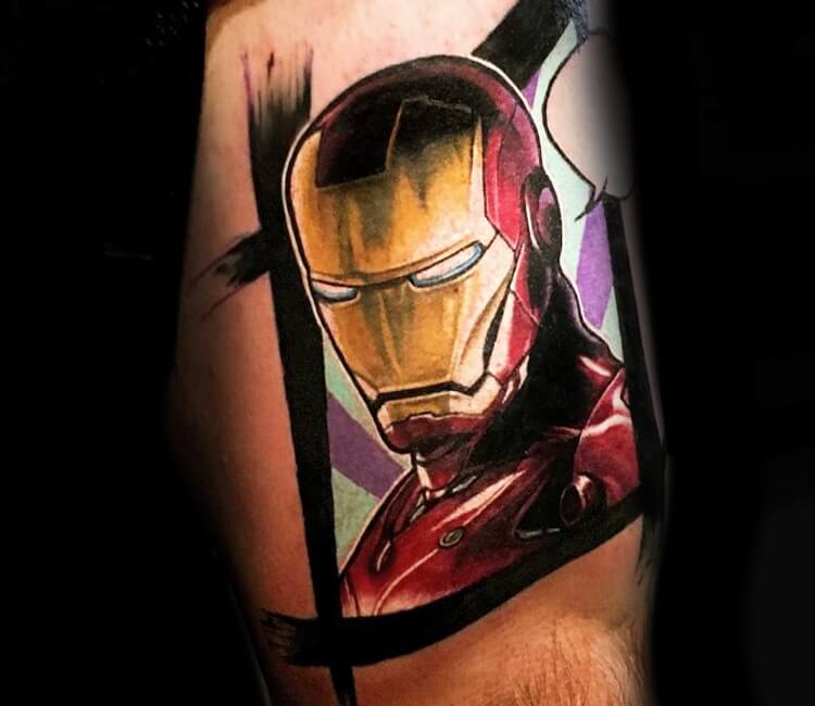 Trying to come up with a tattoo design that incorporates Iron Man Spider Man and Cap preferably his shield Came up with this thoughts   rmarvelstudios