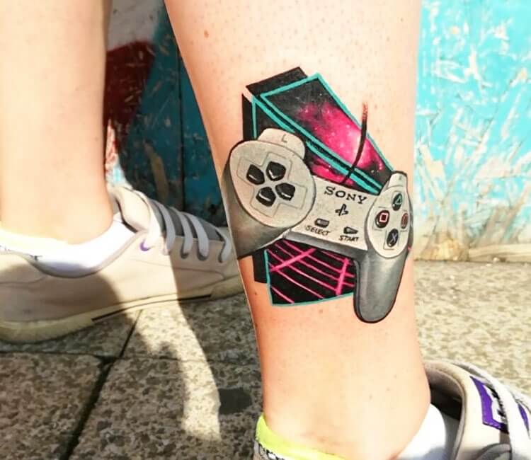 50 Playstation Tattoo Designs for Men [2024 Guide]