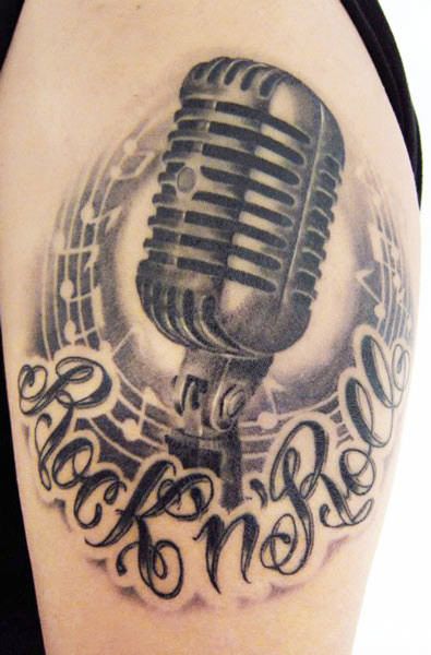 Music tattoo by Speranza Tatuaggi | Post 6730