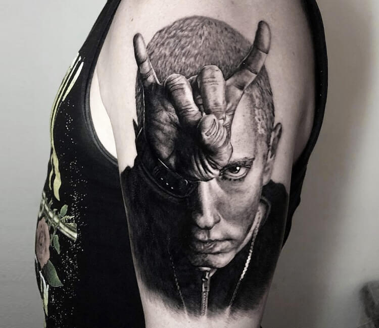 Amazing Eminem tattoo : r/Eminem