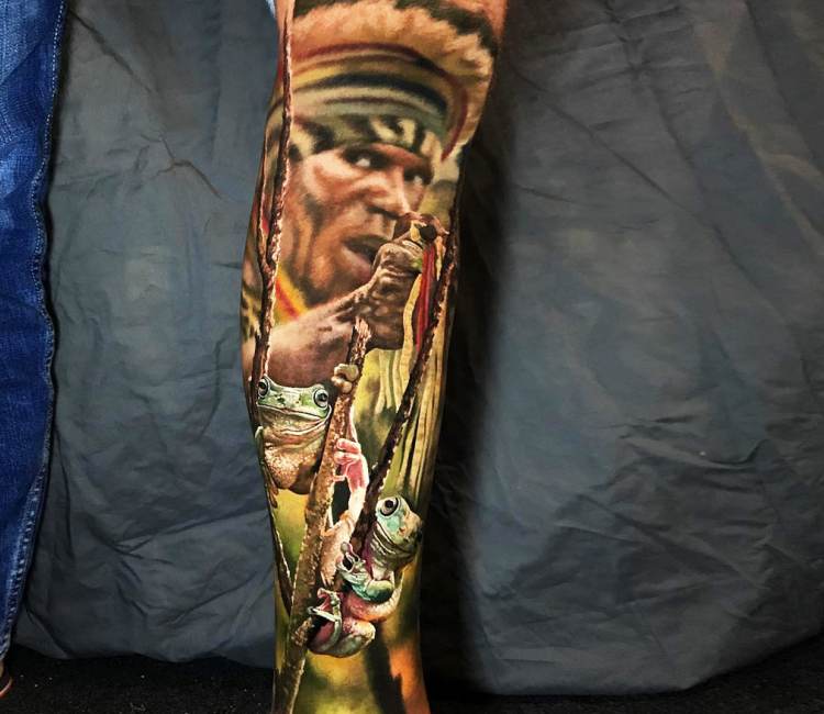 Shaman Tattoo By Steve Butcher Photo