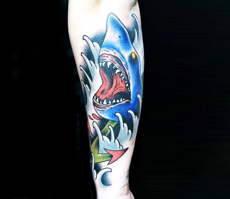 Shark tattoo in Samoa style. Isolated. Vector 6764743 Vector Art at Vecteezy