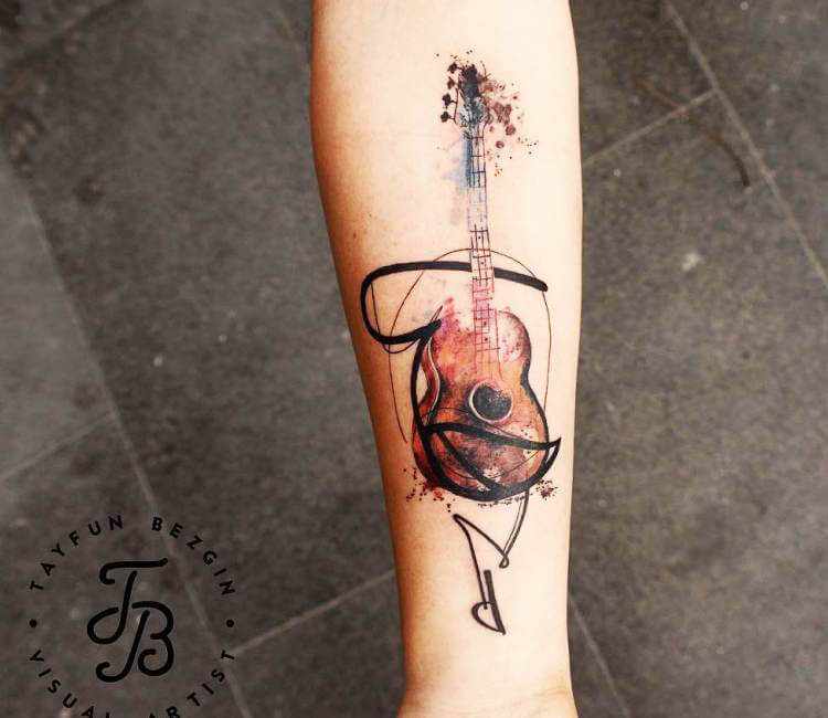 11 Simple Guitar Tattoo Designs That Will Blow Your Mind  alexie