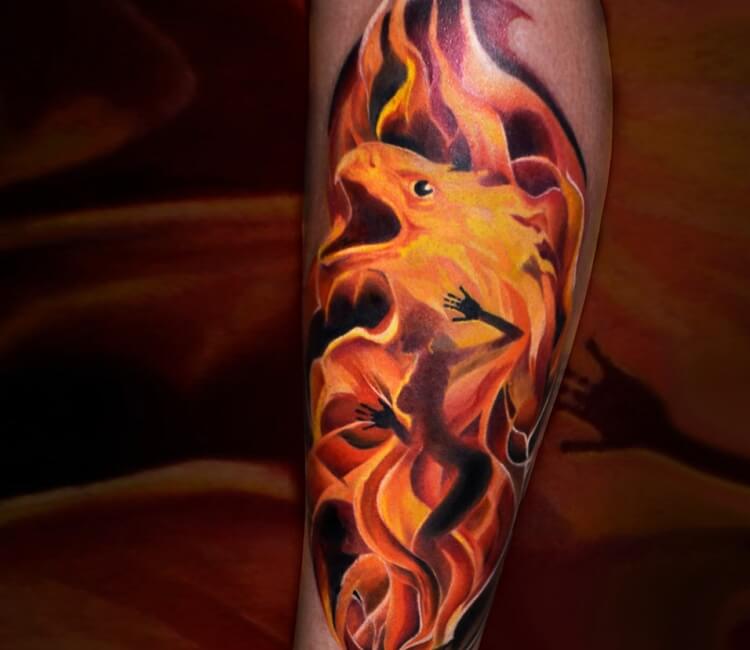 Phoenix tattoo by Tattoo Zhuzha | Post 29638