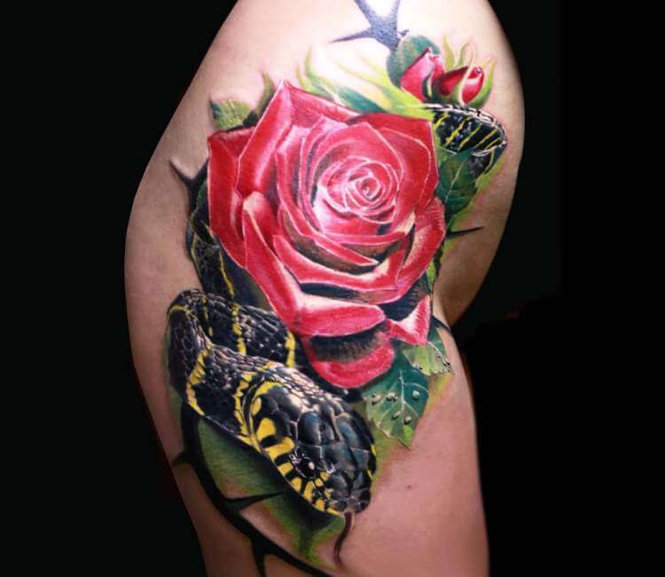 Guns and Inks  Snake with rose tattoo snakewithrosetattoo snaketattoo  rosetattoo gunsandinkstattoos besttattoostudioingachibowli  besttattoostudioinhyderabad gachibowli hyderabad femaletattooartist   Facebook