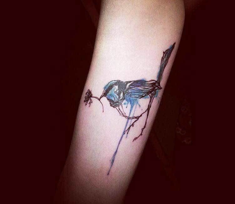 Little bird tattoo by Tattooer Nadi | Post 15638